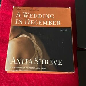 A Wedding in December, a Novel by Anita Shreve-Unabridged on 8 cds-